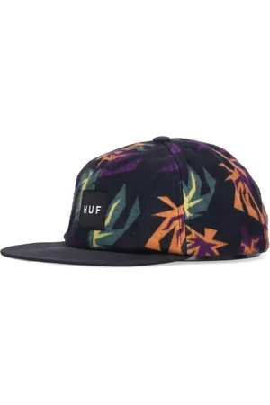 Huf Tilbehør, Herre, Flerfarvet, ONE SIZE, Uld, Sjov Følelse Blomstret Kasket