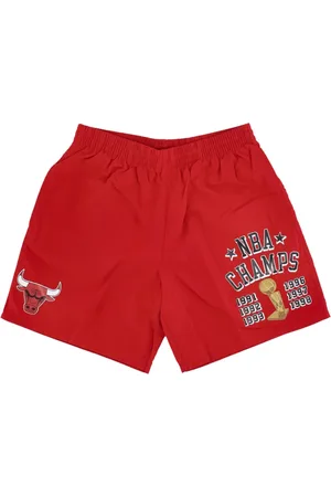 Mitchell & Ness Sport, Herre, Rød, XL, Uld, Chicago Bulls NBA Shorts