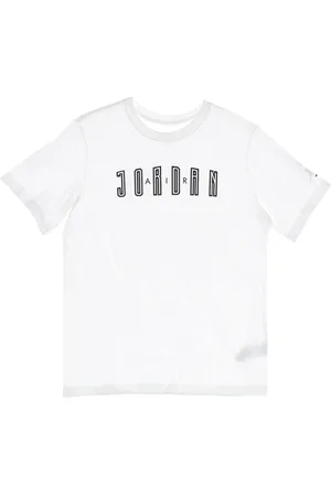 Jordan Top, Herre, Hvid, XL, Bomuld, Sport Crew Neck T-shirt Regular Fit