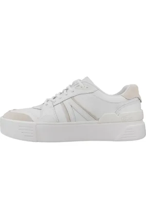 Lacoste Sko, Dame, Hvid, 38 EU, Læder, EVO Sneakers