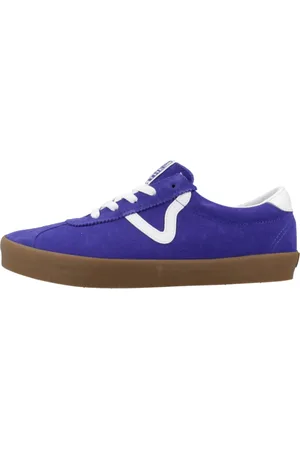Vans Sko, Dame, Blå, 38 EU, Uld, Sport Low Track Sneakers