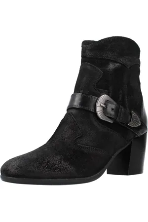 Geox Sko, Dame, Sort, 36 1/2 EU, Elegant Heeled Støvler