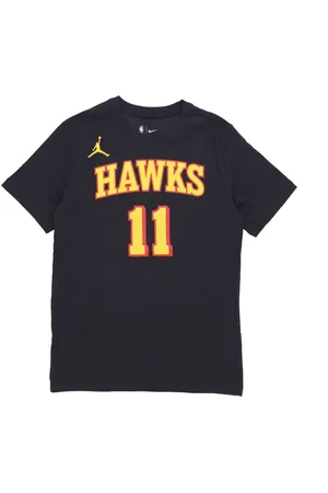 Jordan Top, Herre, Sort, S, Bomuld, Trae Young NBA T-shirt