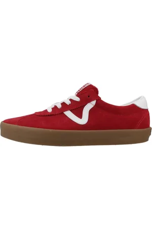 Vans Sko, Herre, Rød, 42 EU, Sport Low Track Sneakers