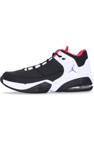 Jordan Sko, Herre, Sort, 44 1/2 EU, Læder, Aura 3 Basketball Sneakers