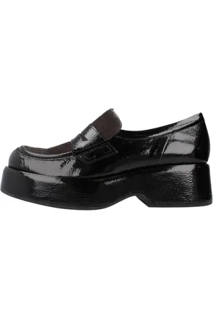 Pon´s quintana Sko, Dame, Sort, 39 EU, Uld, Stilfulde Fliper Loafers til Kvinder
