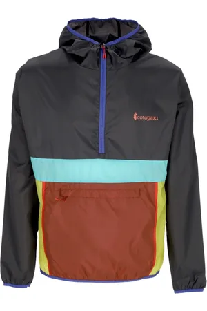 COTOPAXI Sport, Herre, Sort, M, Polyester, Vindtæt Anorak Halv-Zip