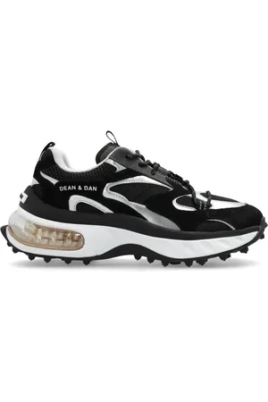 Dsquared2 Sko, Herre, Sort, 44 EU, Læder, Sneakers Bubble