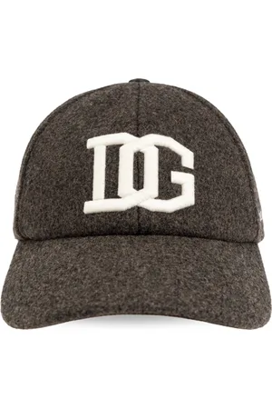 Dolce & Gabbana Tilbehør, Herre, Grå, 60 CM, Baseball cap