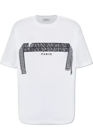 Lanvin Top, Herre, Hvid, M, Bomuld, Oversize T-shirt
