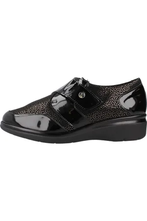 Pitillos Sko, Dame, Sort, 39 EU, Klassiske Loafers med Adhesive Strap