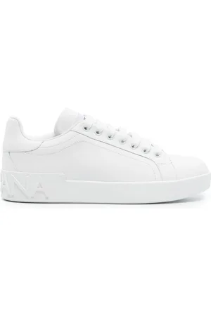 Dolce & Gabbana Sko, Dame, Hvid, 37 EU, Portofino Sneakers