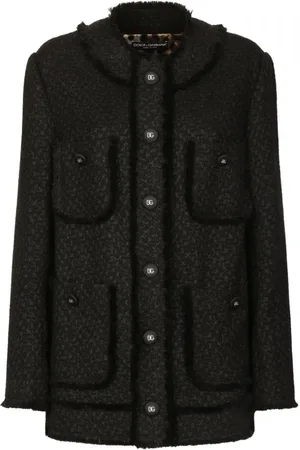 Dolce & Gabbana Jakke, Dame, Sort, S, Jakke med flere lommer