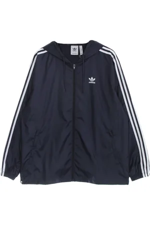 adidas Jakke, Herre, Blå, XL, Polyester, 3-Stripes Windbreaker Shadow Navy
