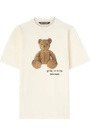 Palm Angels Top, Herre, Hvid, L, Bomuld, Hvide T-shirts og Polos