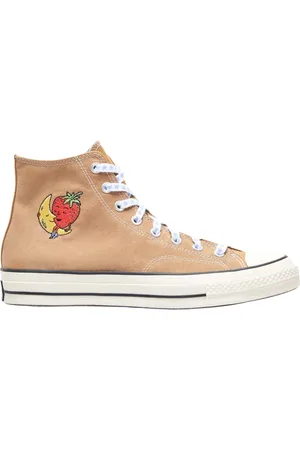 Converse Sko, Herre, Brun, 43 EU, Bomuld, Stjerne Sneakers i Lærred
