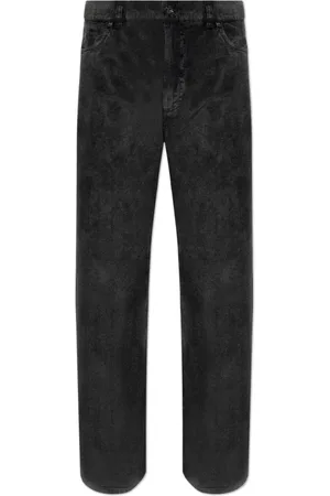 Dolce & Gabbana Bukser, Herre, Grå, L, Corduroybukser