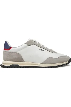 HUGO BOSS Sko, Herre, Flerfarvet, 45 EU, Læder, Zayn Lowp Læder Tekstil Sneakers
