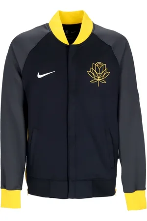 Nike Jakke, Herre, Sort, L, Uld, NBA City Edition Letvægts Sweatshirt