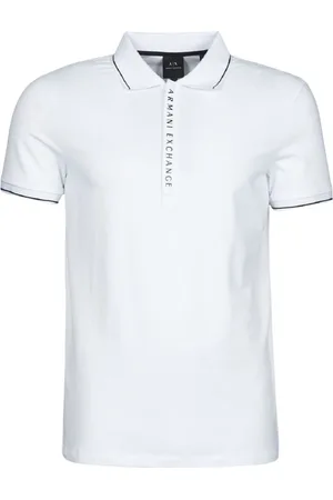Armani Exchange Top, Herre, Hvid, S, Bomuld, Hvide T-shirts og Polos