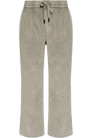 Dolce & Gabbana Bukser, Herre, Grå, S, Bomuld, Cordbukser