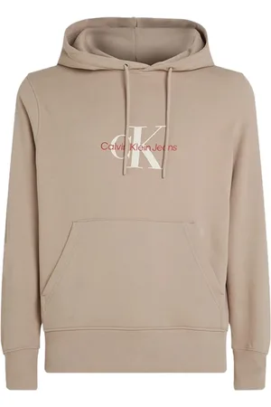 Calvin Klein Sweathshirts & Hoodies, Herre, , 2XL, Bomuld, Printet Hættetrøje