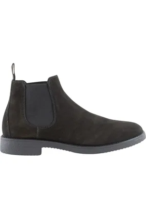 COR SINE LABE DOLI Sko, Herre, Sort, 40 EU, Suede, Suede Chelsea Ankelstøvler