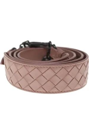 Bottega Veneta Pre-owned, Dame, Lyserød, ONE SIZE, Uld, Pre-owned Laeder baelter