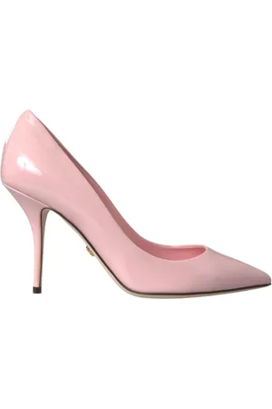 Dolce & Gabbana Sko, Dame, Lyserød, 39 1/2 EU, Læder, Lyserød Patentlæder Stiletto Pumps