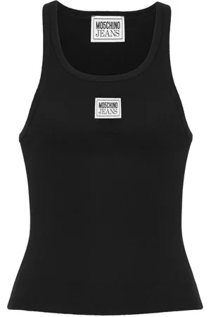Moschino Top, Dame, Sort, L, Sort Top til Kvinder