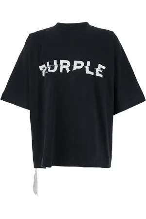 Purple Brand Top, Herre, Sort, XS, Bomuld, Jersey Oversized T-shirts og Polos
