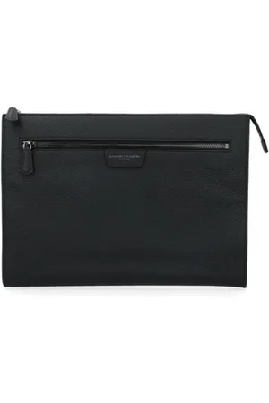 Gianni chiarini Taske, Herre, Sort, ONE SIZE, Uld, Florence Sort Dokumentholder