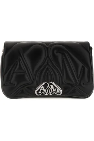 Alexander McQueen Taske, Dame, Sort, ONE SIZE, Uld, Crossbody Tasker
