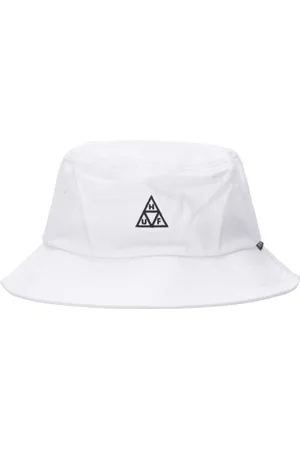 Huf Tilbehør, Herre, Hvid, L/XL, Bomuld, Ubleget spandehat med broderet logo