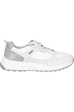 Geox Sko, Herre, Hvid, 44 EU, Uld, Klassiske Sneakers