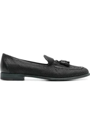 Fratelli Rossetti Sko, Herre, Blå, 43 EU, Læder, Tassel Læder Loafers