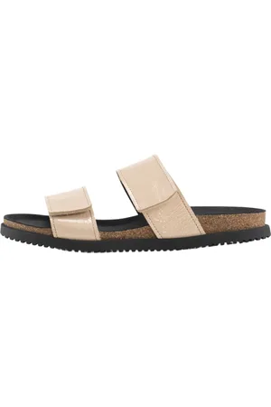 Nature Sko, Dame, , 38 EU, Læder, Creme Læder Sandal 1104-004-119