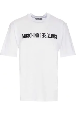 Moschino Top, Herre, Hvid, XL, Hvide T-shirts og Polos
