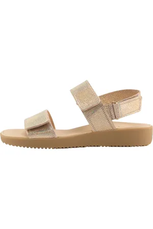 Nature Sko, Dame, Flerfarvet, 41 EU, Metallic Ruskind Sandal
