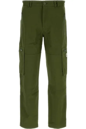Kenzo Bukser, Herre, Grøn, W40, Bomuld, Cargo Pant i olivengrøn bomuld