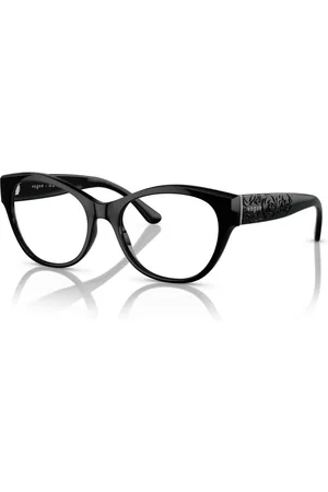 vogue Tilbehør, unisex, Sort, 50 MM, Sorte Brillestel