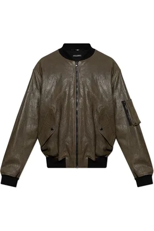 Dolce & Gabbana Jakke, Herre, Grøn, XL, Jakke type bomber