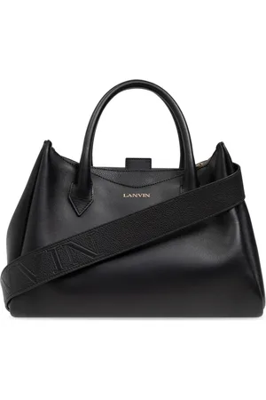 Lanvin Taske, Dame, Sort, ONE SIZE, Uld, Skuldertaske