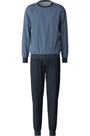 Calida Nightwear & Lounge, Herre, Blå, M, Streamline 2 Dark Sapphire Lounge Bukser
