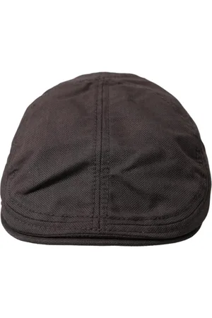 Dolce & Gabbana Tilbehør, Herre, Brun, 58 CM, Nylon, Brun Nylon Newsboy Cap