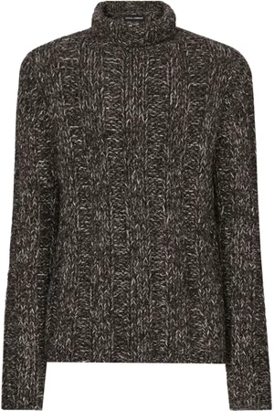 Dolce & Gabbana Strik, Herre, Flerfarvet, M, Bomuld, Multifarvet Sweatshirt Aw24