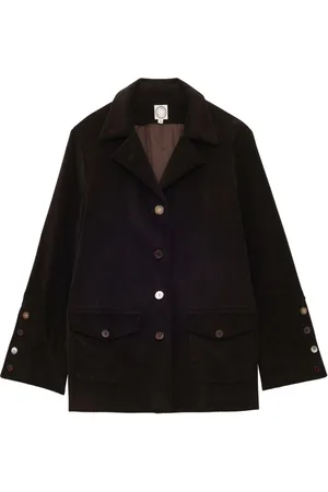Inès de la Fressange Jakke, Dame, Brun, 2XS, Bomuld, JIL Jacket