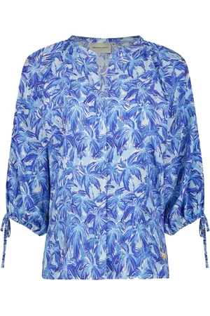 Fabienne Chapot Bluser & Skjorter, Dame, Blå, XS, Cooper Pina Colada Bluse