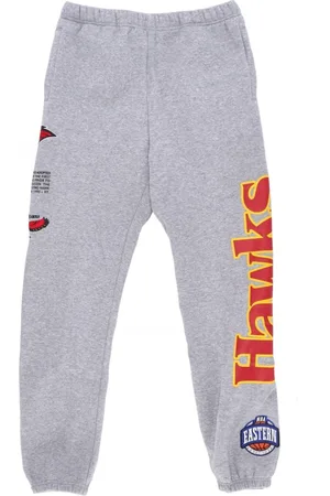 Mitchell & Ness Bukser, Herre, Grå, XL, Bomuld, NBA Team Origins Fleece Pant