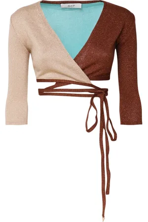 AKEP Strik, Dame, Flerfarvet, XS, Uld, Dobbeltfarvet hjertevarmer sweater